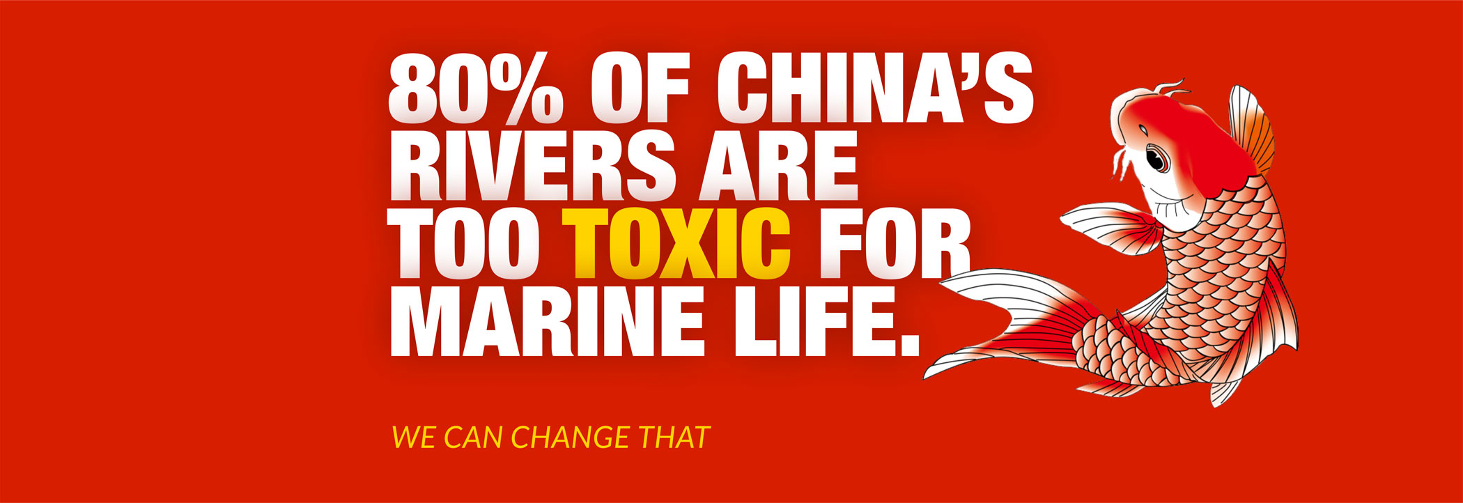 80% of china's rivers are too toxic for marine life